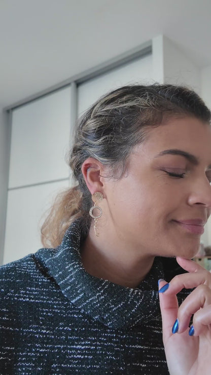 Boucles d’oreilles - Épingle à nourrice